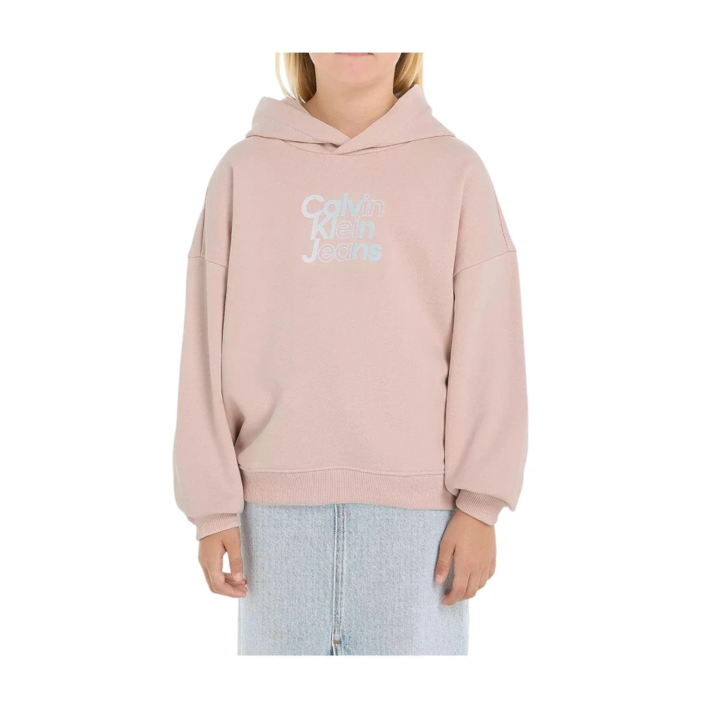 Calvin Klein Rose Gradient Logo Hoodie Pink, Unisex