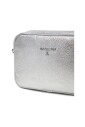 zilveren-leren-crossbodytas-met-rits