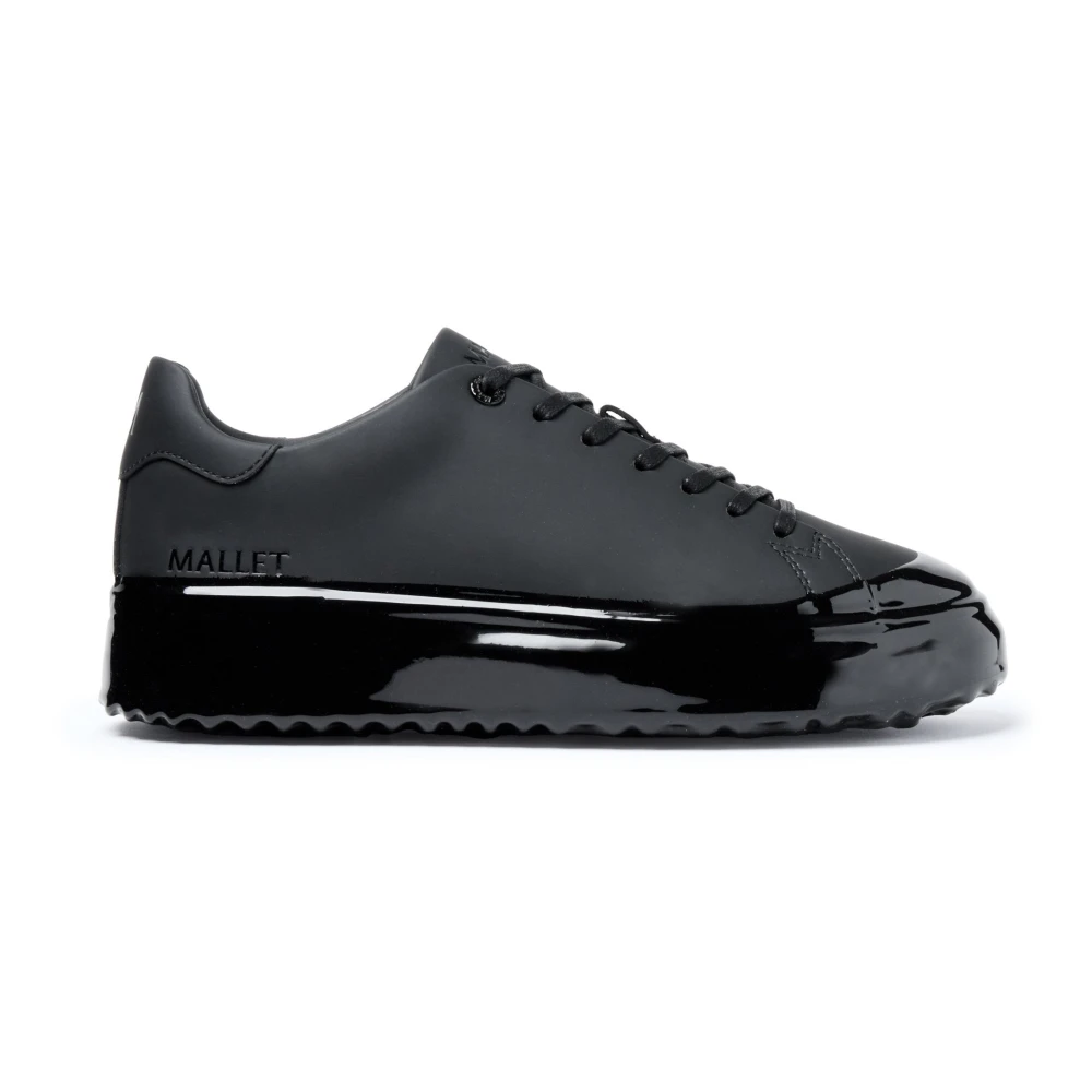 Schwarze Out Dip Ledersneaker - Mallet London - Modalova