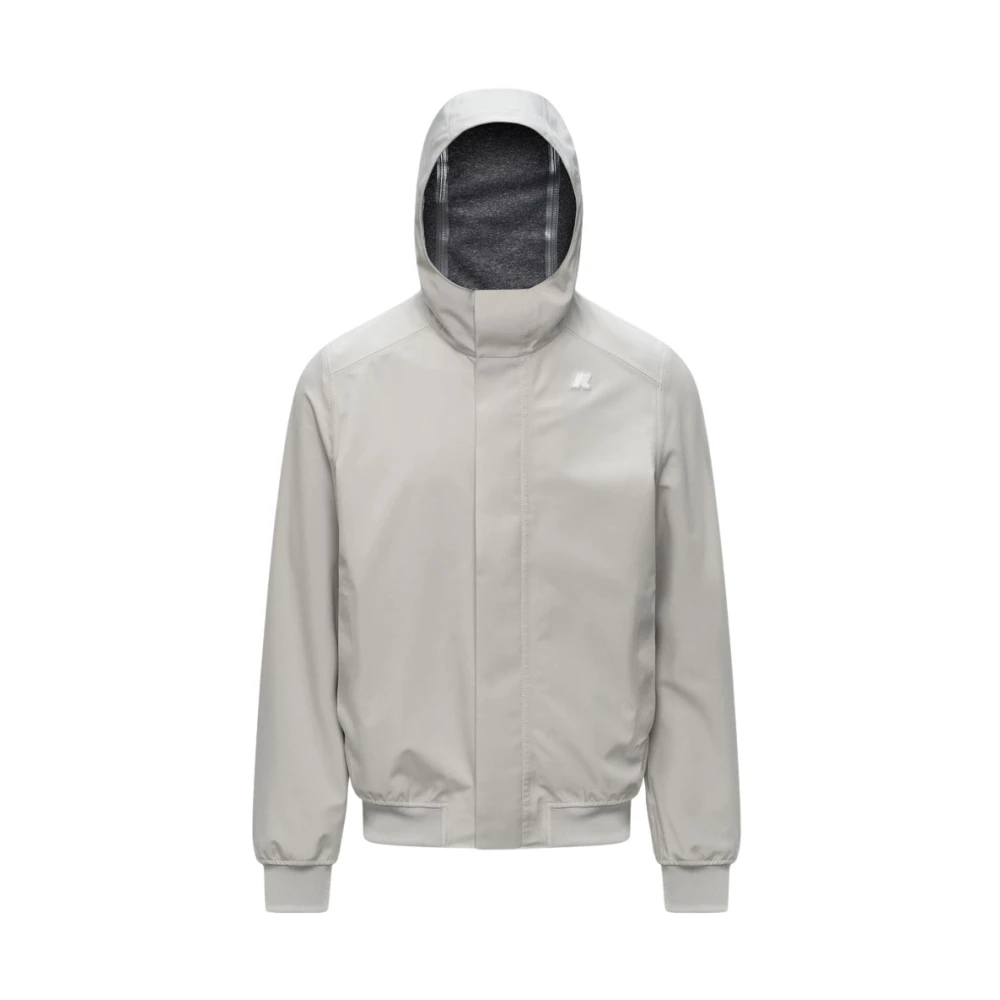 K-Way Herren Beige Jacken, Mgröße: