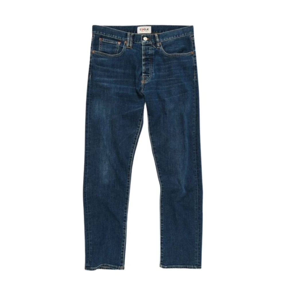 Cycle Blauwe Denim Jeans Blue Heren