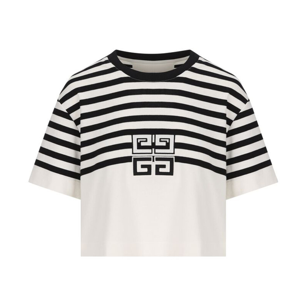 Bicolor 4G Patch Crew Neck T shirt Givenchy Dames Miinto.be