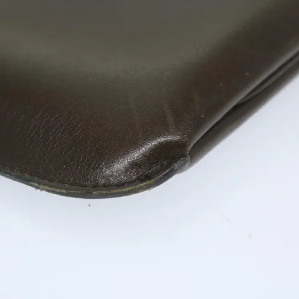 Dior Vintage Pre-owned Leather dior-bags Brown Dames
