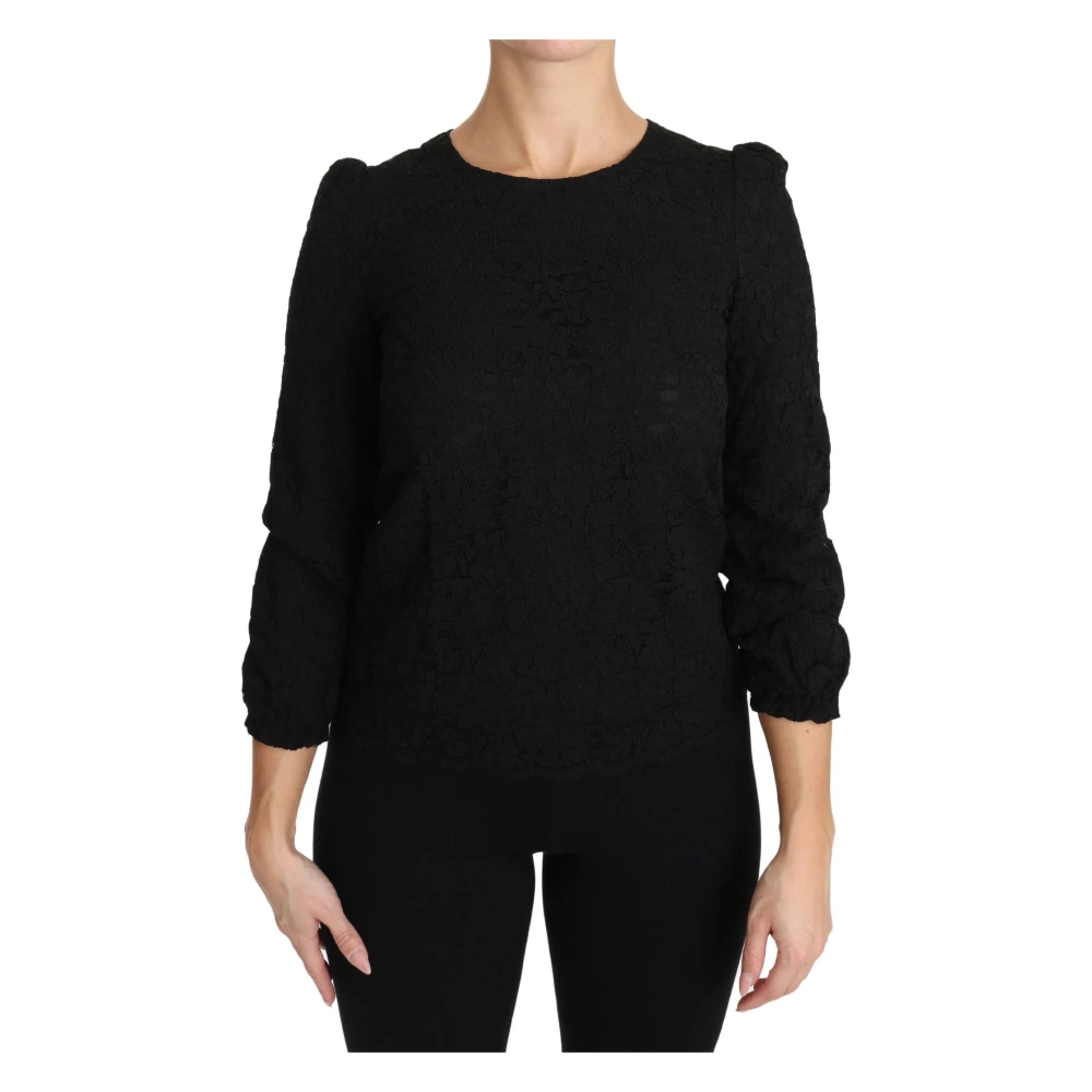 Dolce & Gabbana Femme Noir Blouses Et Chemises, Taille: 32 Fr Blouses