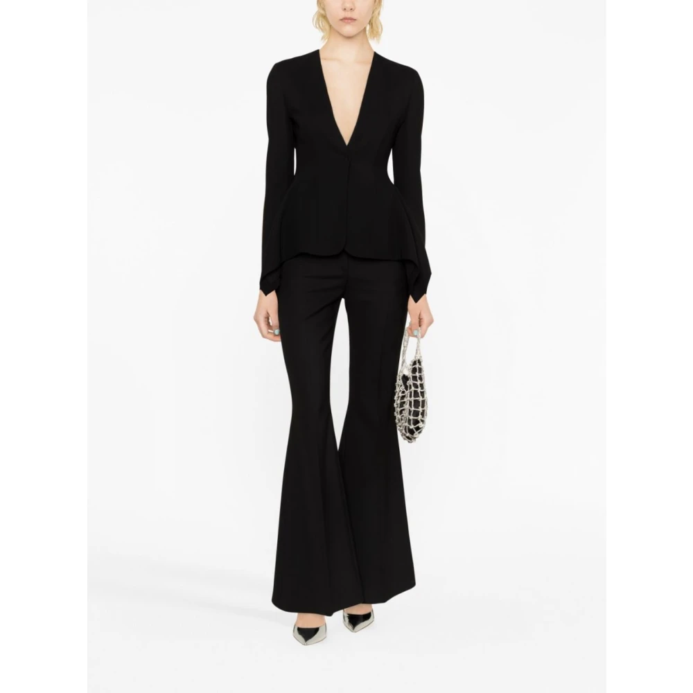 Blumarine Single-Breasted jas in zwart Black Dames