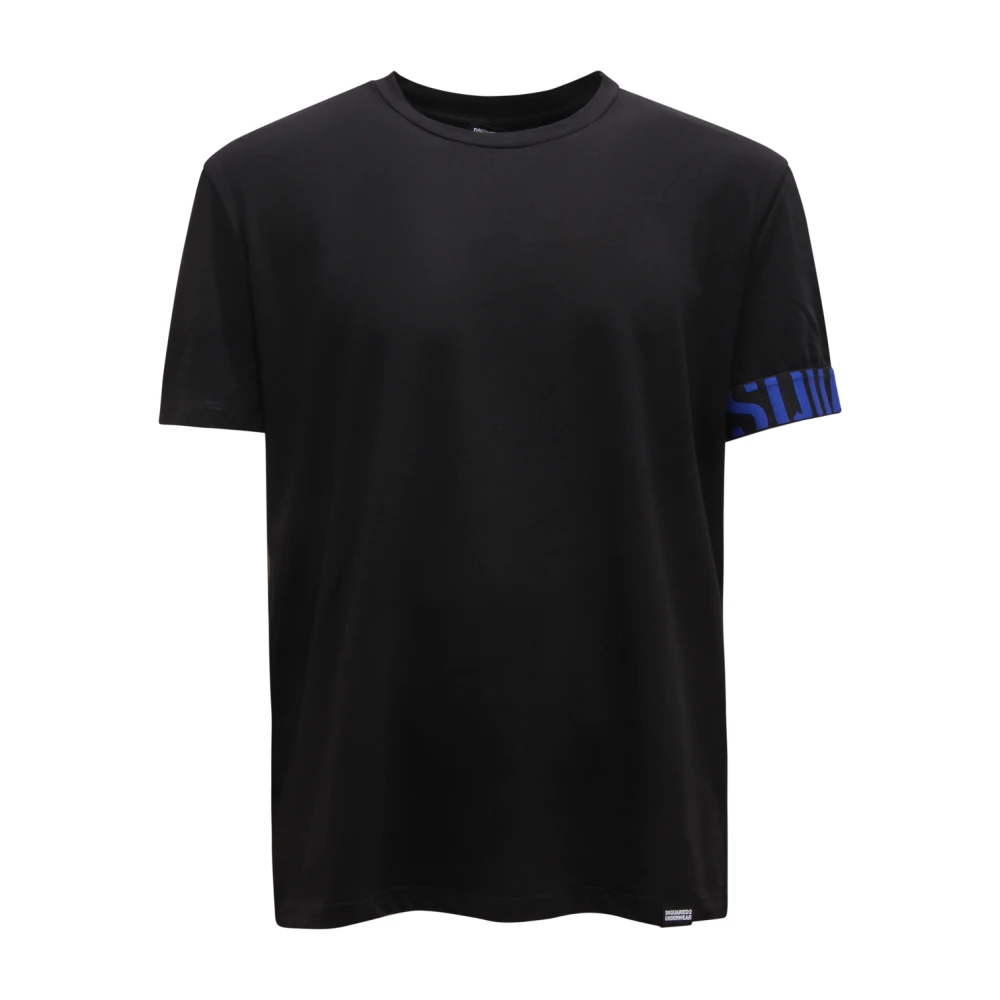 Dsquared2 Men's Black T-Shirts, 2XL, Underwear T-Shirt