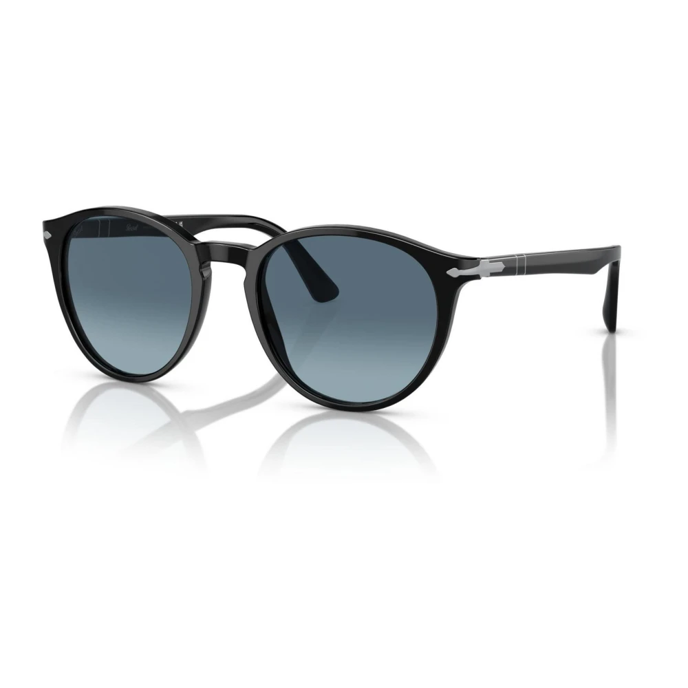 Persol Men's Black Stylish Sunglasses For Summer - Sunglasses - 49 Mm - Accessories
