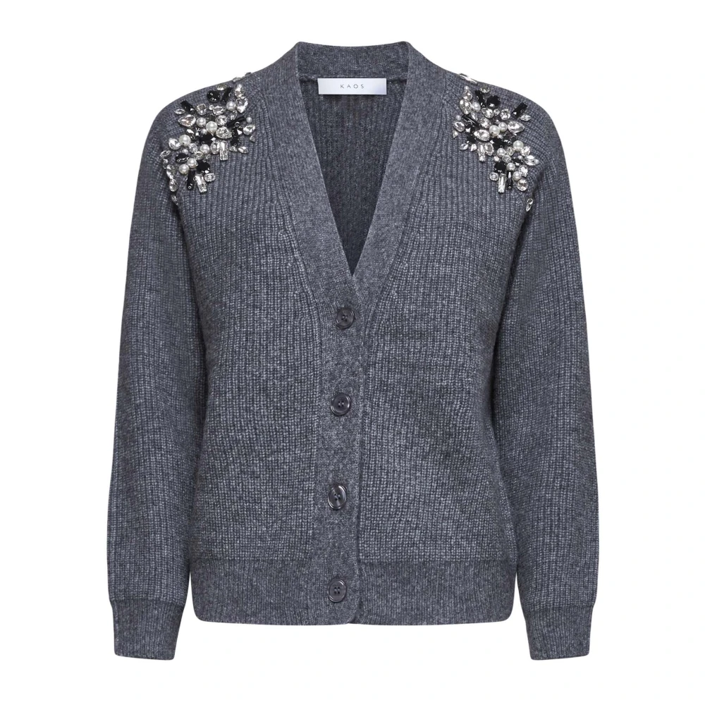 Kaos Grijze Sweater Collectie Gray Dames
