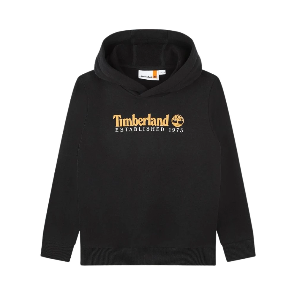 Timberland Tryckt huvtröja Black, Pojke