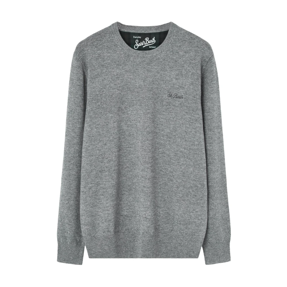 MC2 Saint Barth Grijze Sweaters voor Mannen Gray Heren