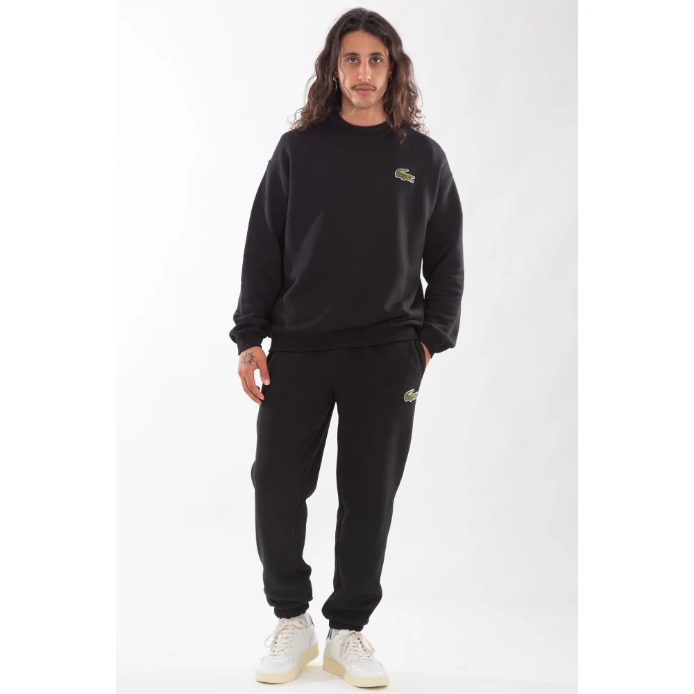 Lacoste Croc Sweatpants in 031 Black Heren