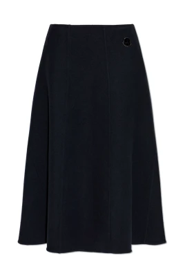 Wool Midi Skirt