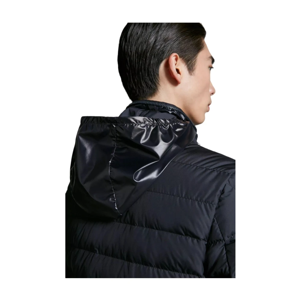 Moncler Korte Donsjas Blue Heren