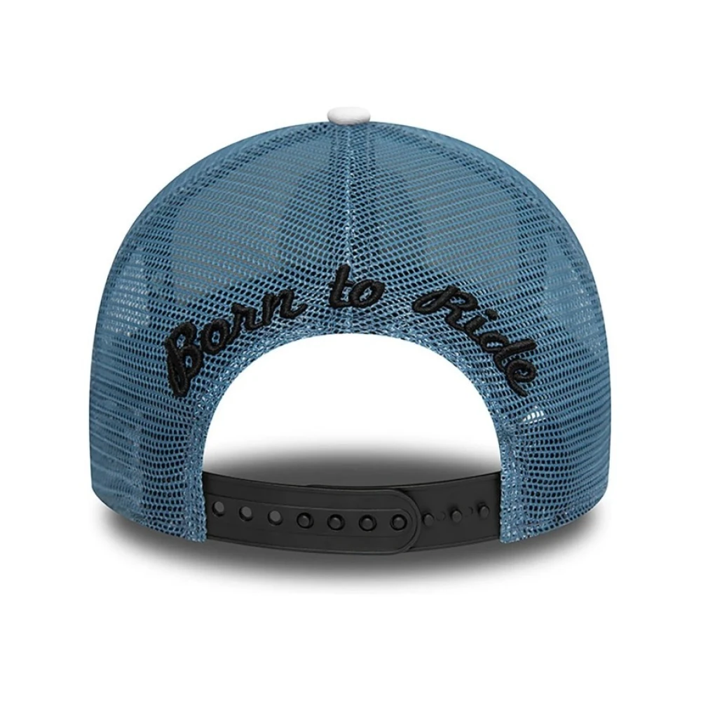 new era Wit Blauw Moto Guzzi Trucker Hoed Multicolor Heren