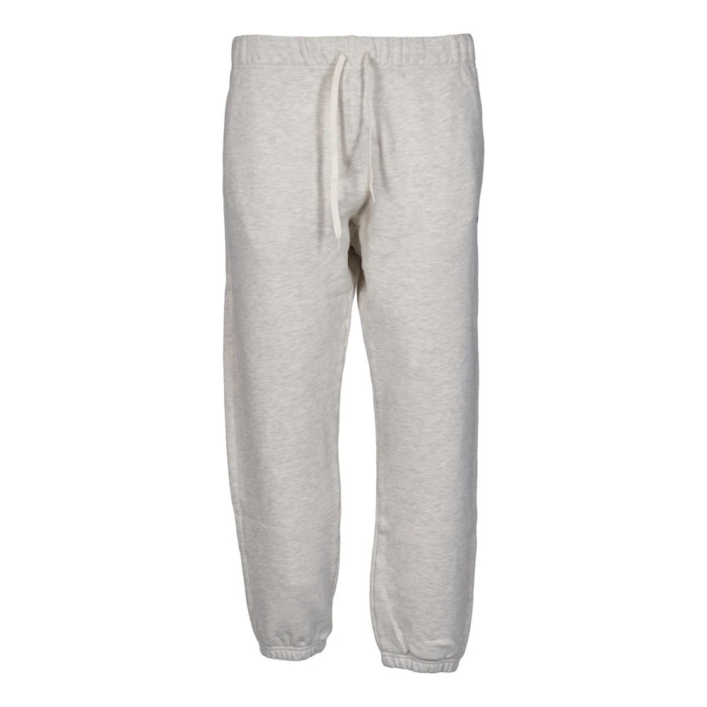 Autry Sportieve Broek met Trekkoord en Dubbele Naaldstiksels Gray Heren