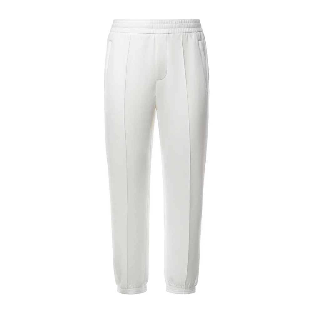 Emporio Armani Uomo Bianco Pantaloni, Xl, New,