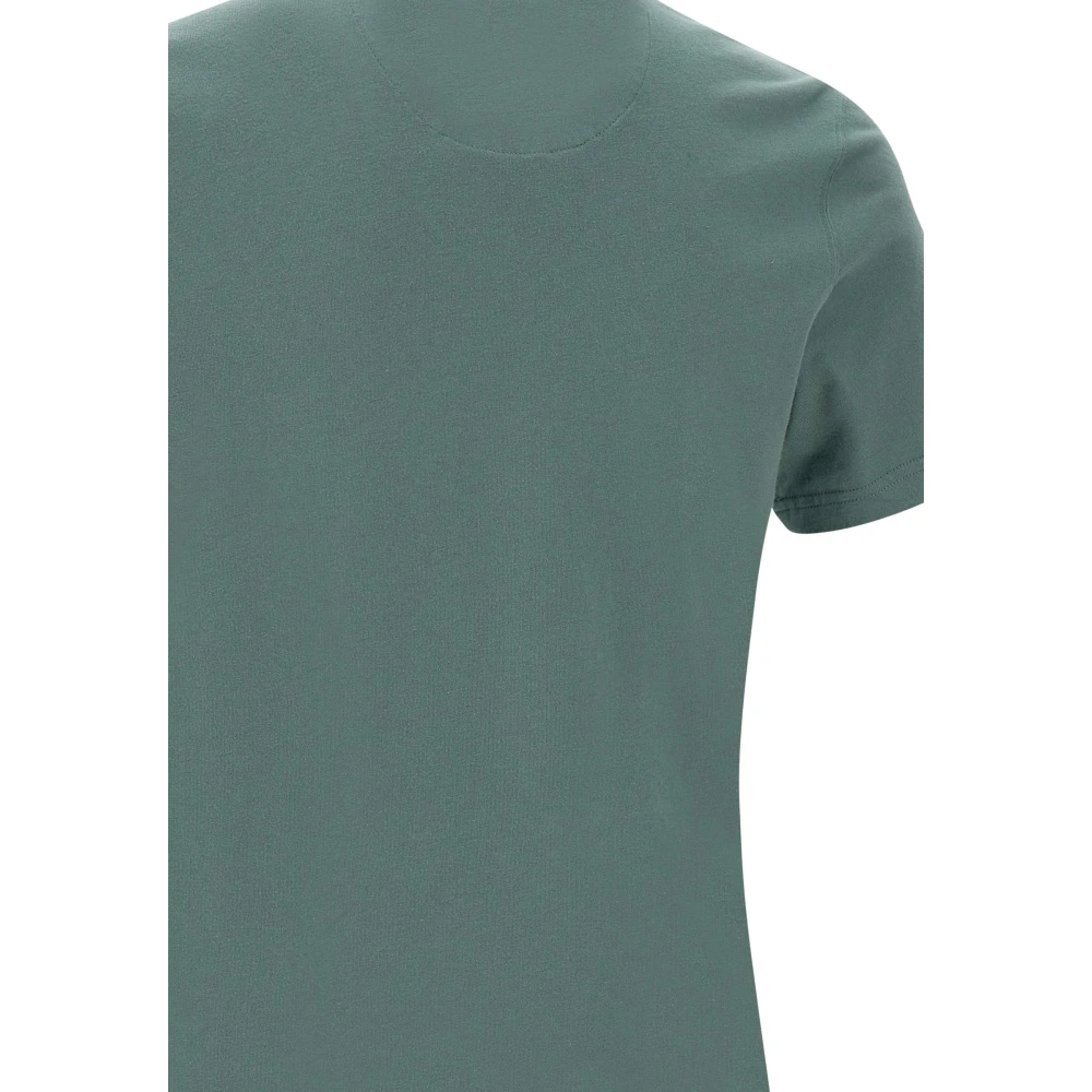 Barbour Tartan Sports Groene T-shirt Green Heren