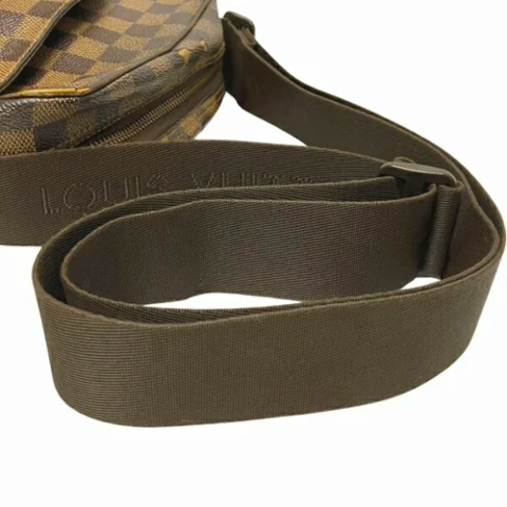 Louis Vuitton Vintage Pre-owned Fabric shoulder-bags Brown Dames