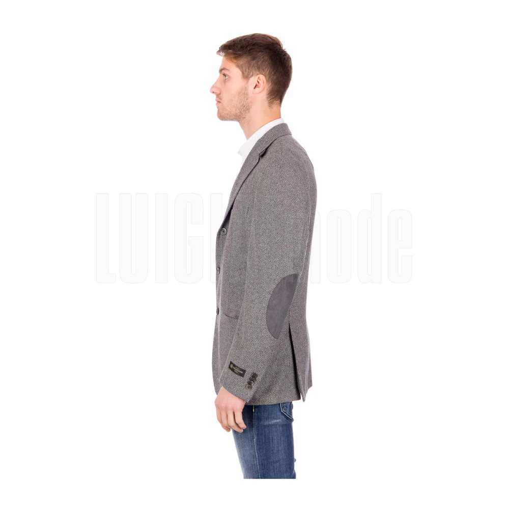 Corneliani Zachte Leiderjas Gray Heren