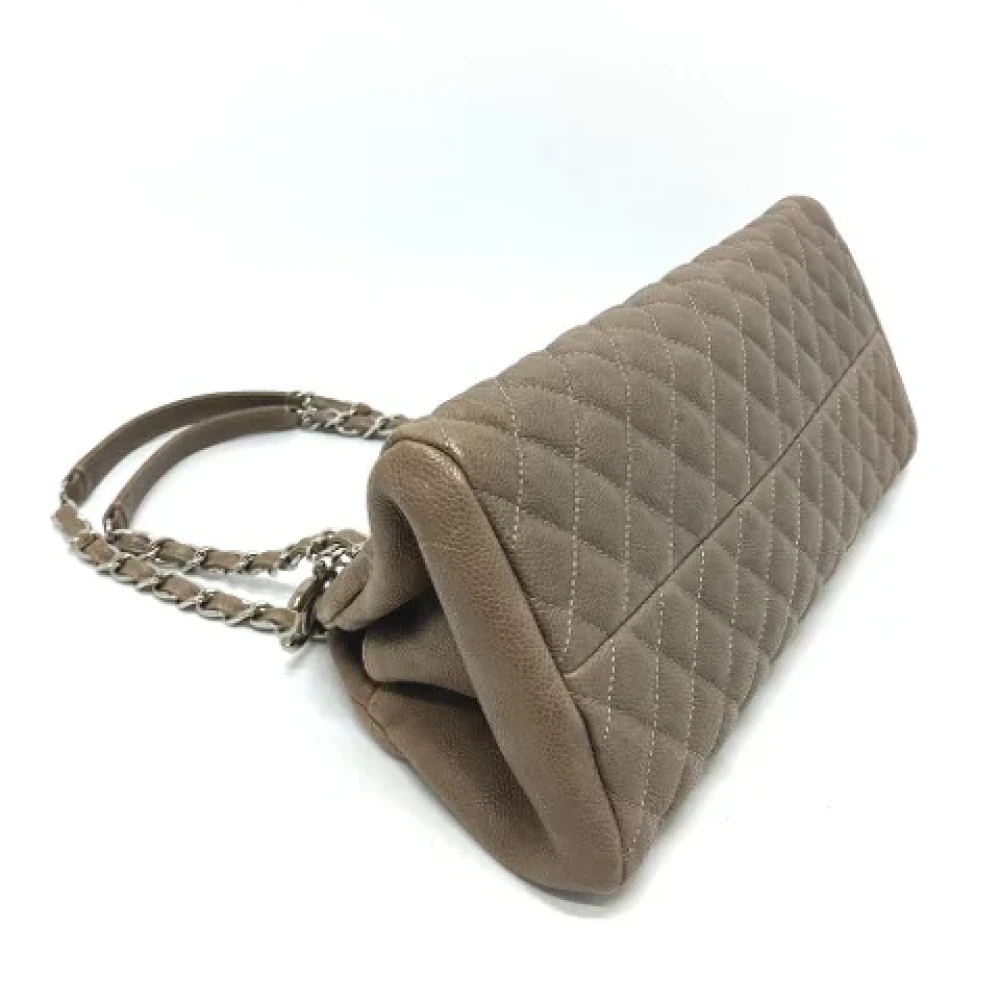 Chanel Vintage Pre-owned Leather chanel-bags Brown Dames