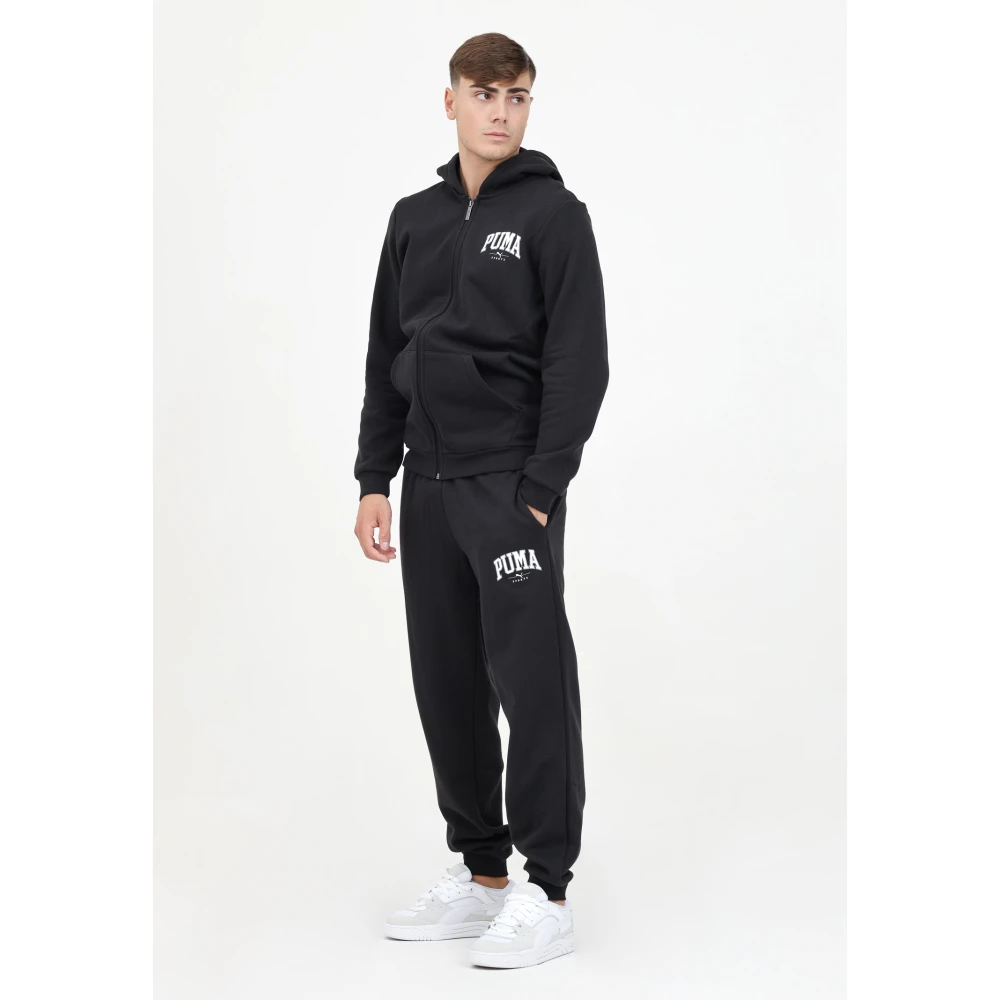 Puma Zwarte Squad Trainingspak Herfst Winter Black Heren