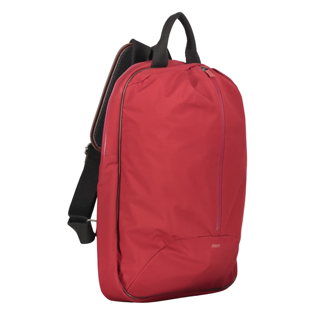 Herno Stoffen Rugzak met Laptopvak Red Heren