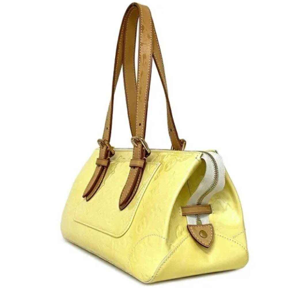 Louis Vuitton Vintage Pre-owned Canvas shoppers Yellow Dames