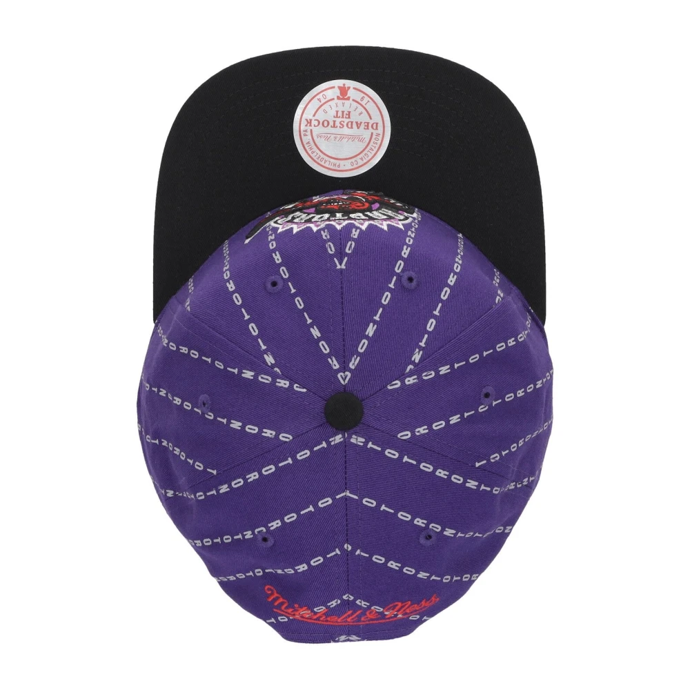 Mitchell & Ness NBA City Pinstripe Cap Purple Heren