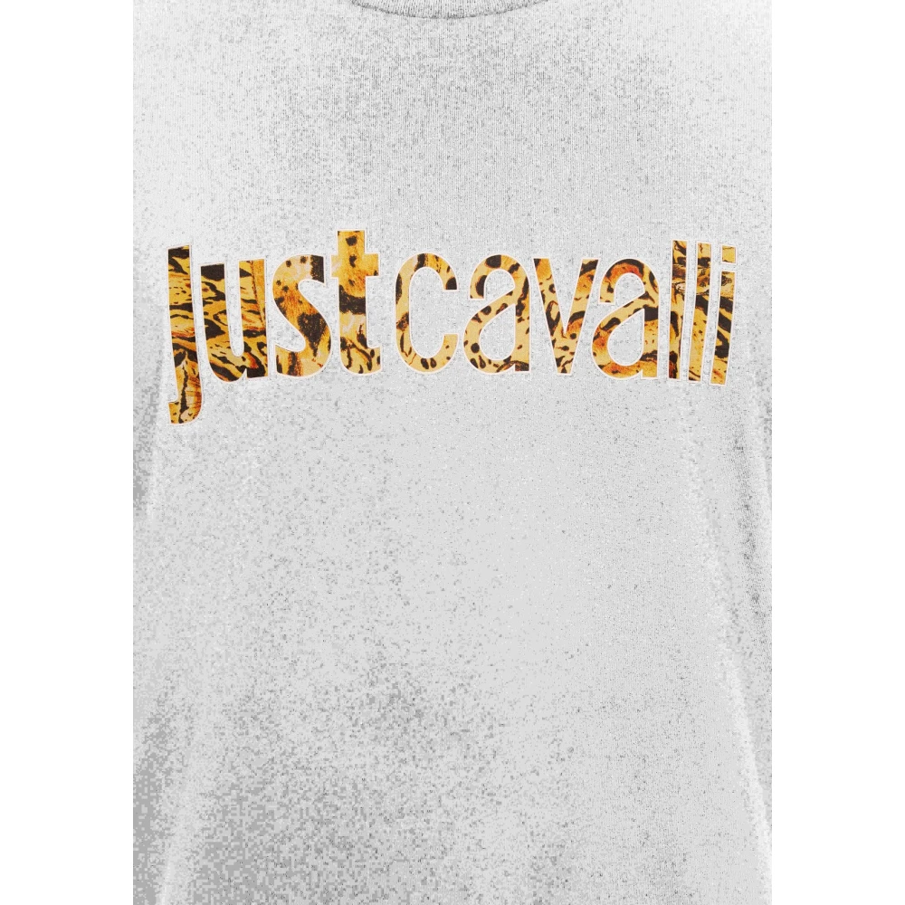 Just Cavalli T-shirts en Polos White Heren