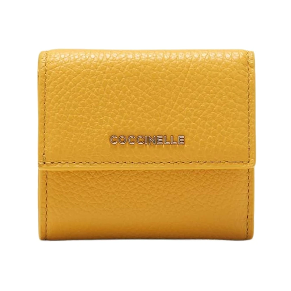 Coccinelle Women's Yellow Wallets & Cardholders, One Size, Mini Wallet With Flap