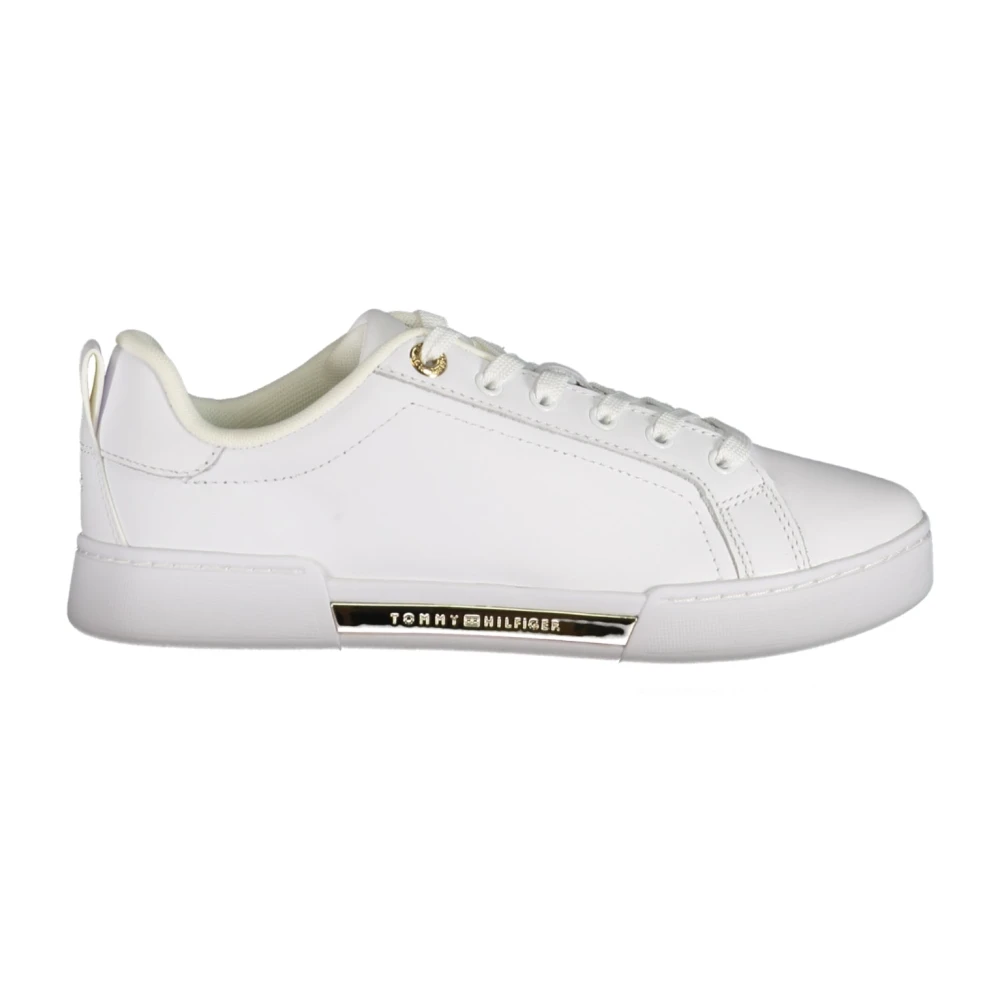 Tommy Hilfiger Women's White Sneakers, 3 Uk, Shoes