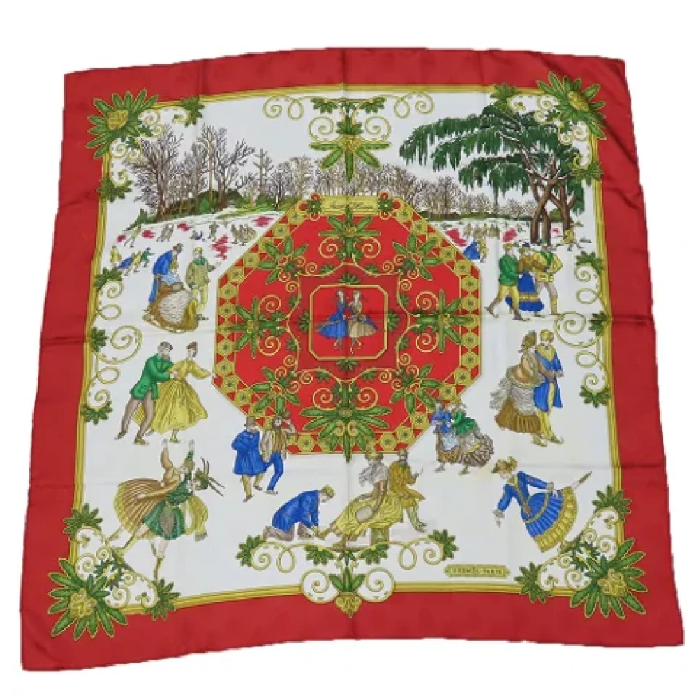 Pre-owned > Pre-owned Accessories > Pre-owned Scarves - - Hermès Vintage - Modalova