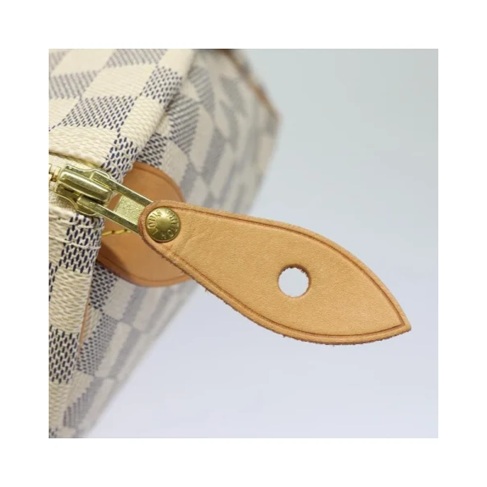 Louis Vuitton Vintage Pre-owned Canvas handbags Beige Dames