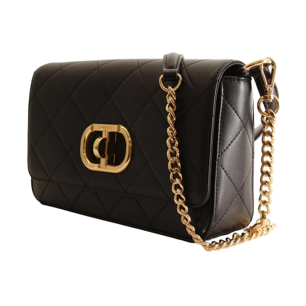 Twinset Stijlvolle Crossbody Tas Black Dames