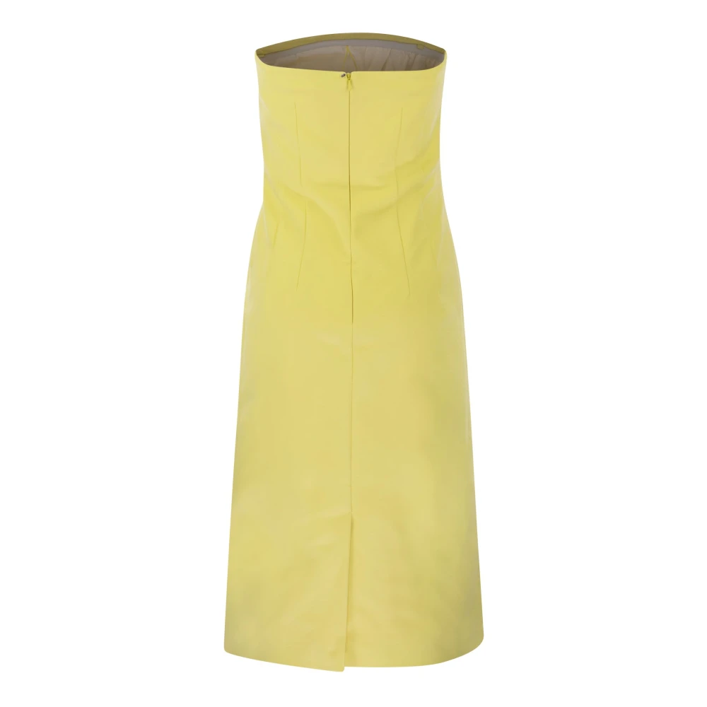 SPORTMAX Midi Dresses Yellow Dames