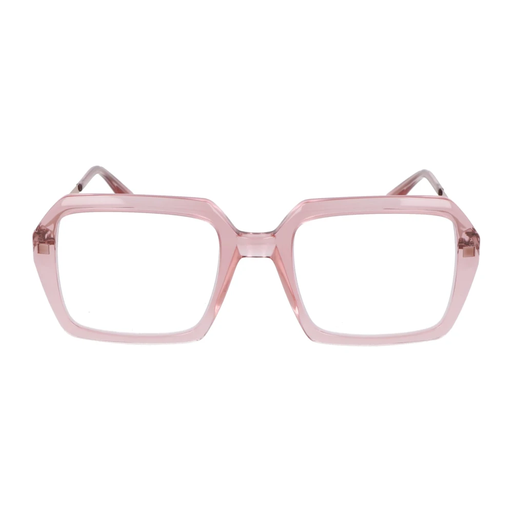 Mykita Moderne Minimalistische Bril Vanilla Pink Unisex