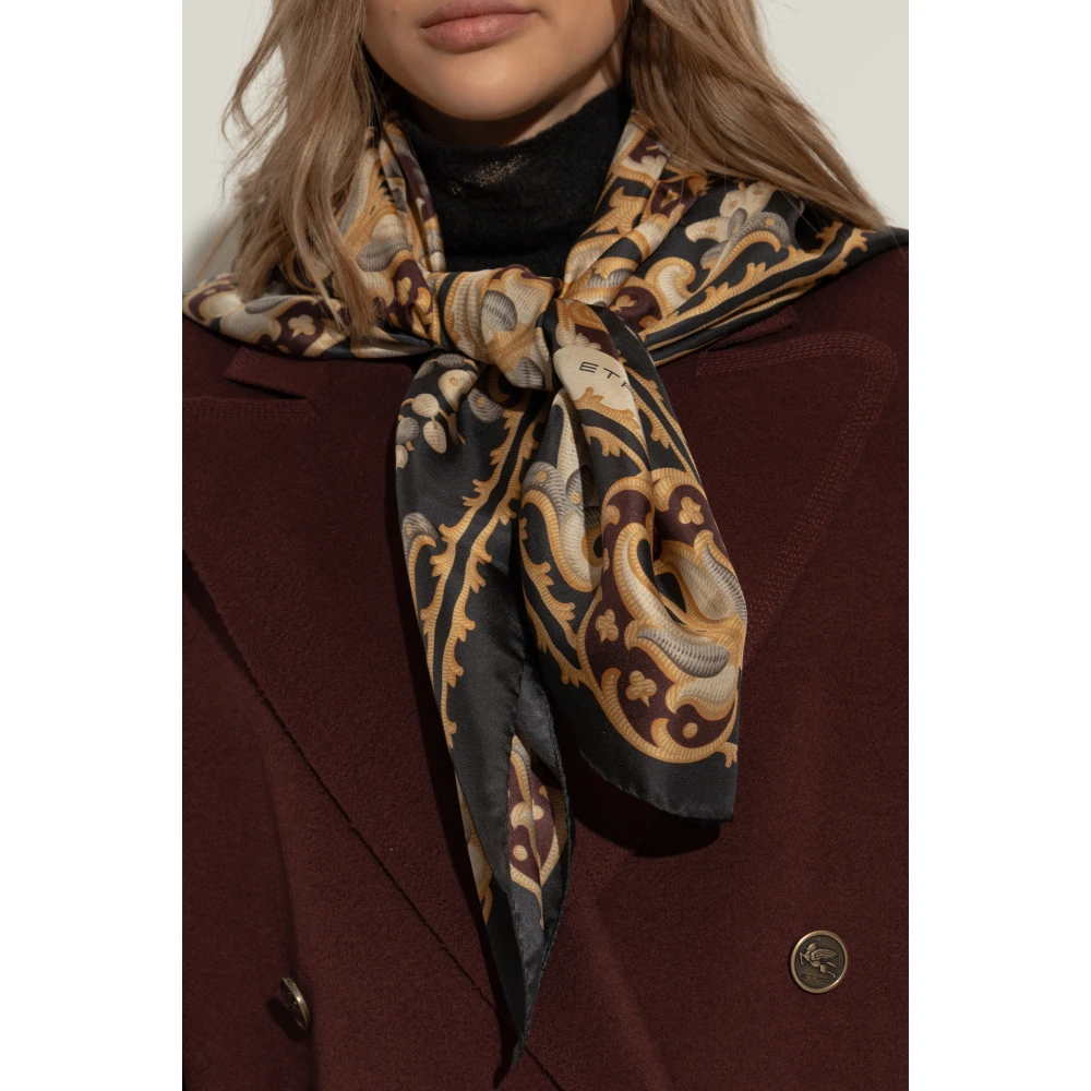 ETRO Zijden sjaal Multicolor Dames