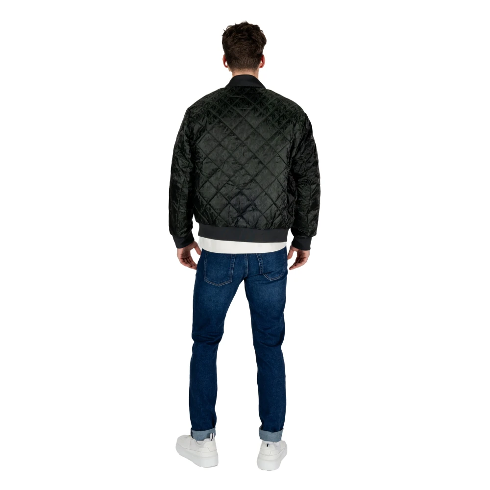 Armani Exchange Heren Donsjassen Lente Zomer Collectie Black Heren