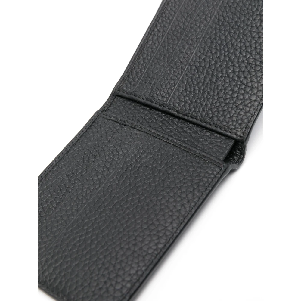 Dolce & Gabbana Zwarte Bifold Classico Portemonnees Black Heren