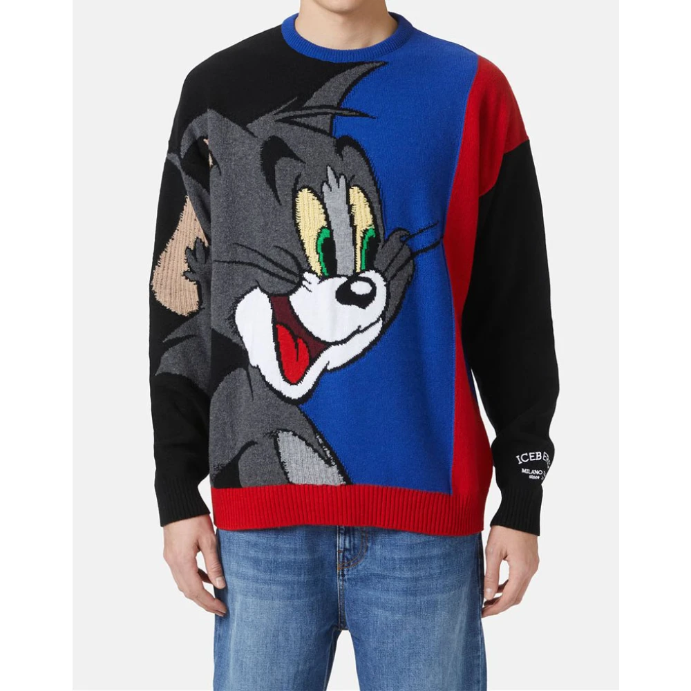 Iceberg Crew-neck sweater from The Re-Edit collection Multicolor Heren
