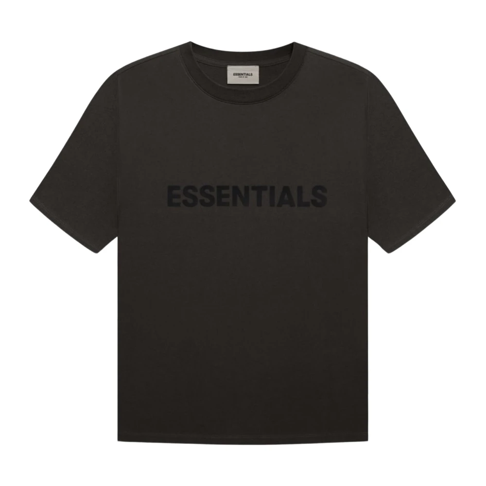 Fear Of God Zwart Logo T-Shirt Limited Edition Black Heren