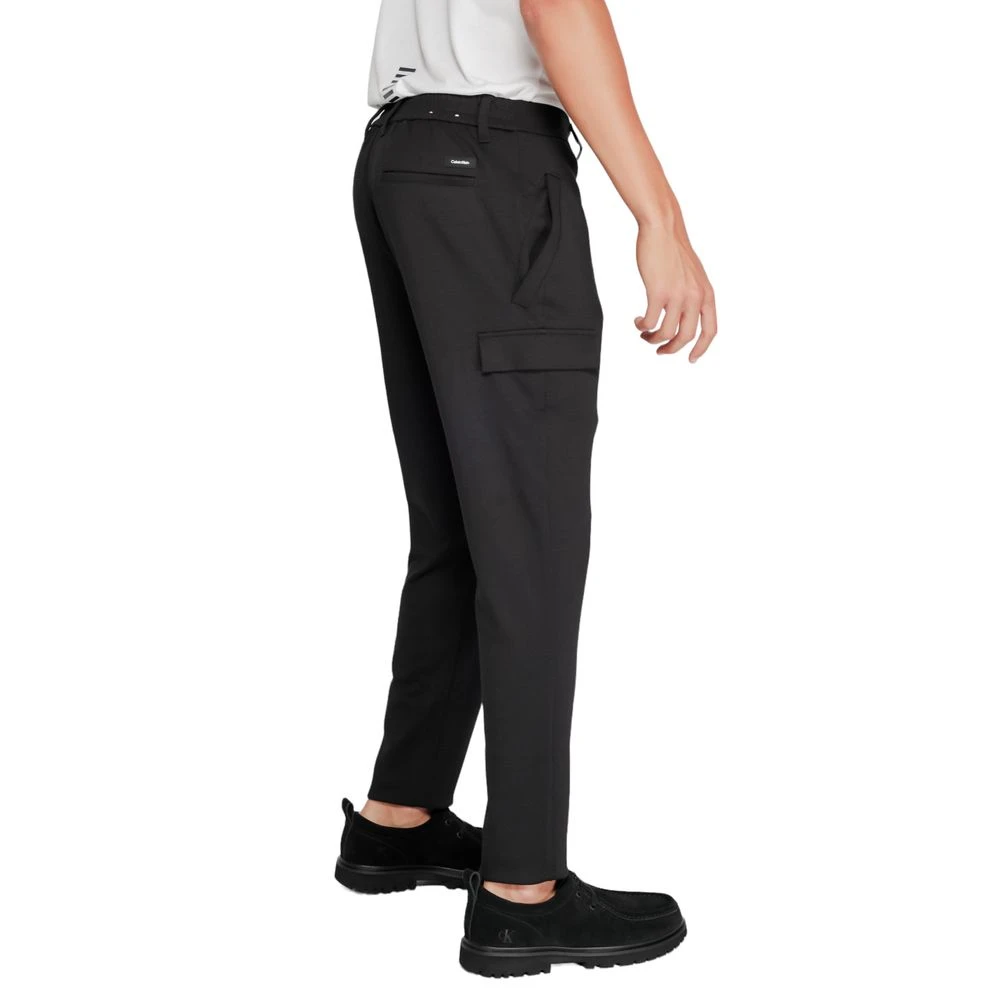 Calvin Klein Zwarte Jeans & Broek van gerecycled polyester Black Heren