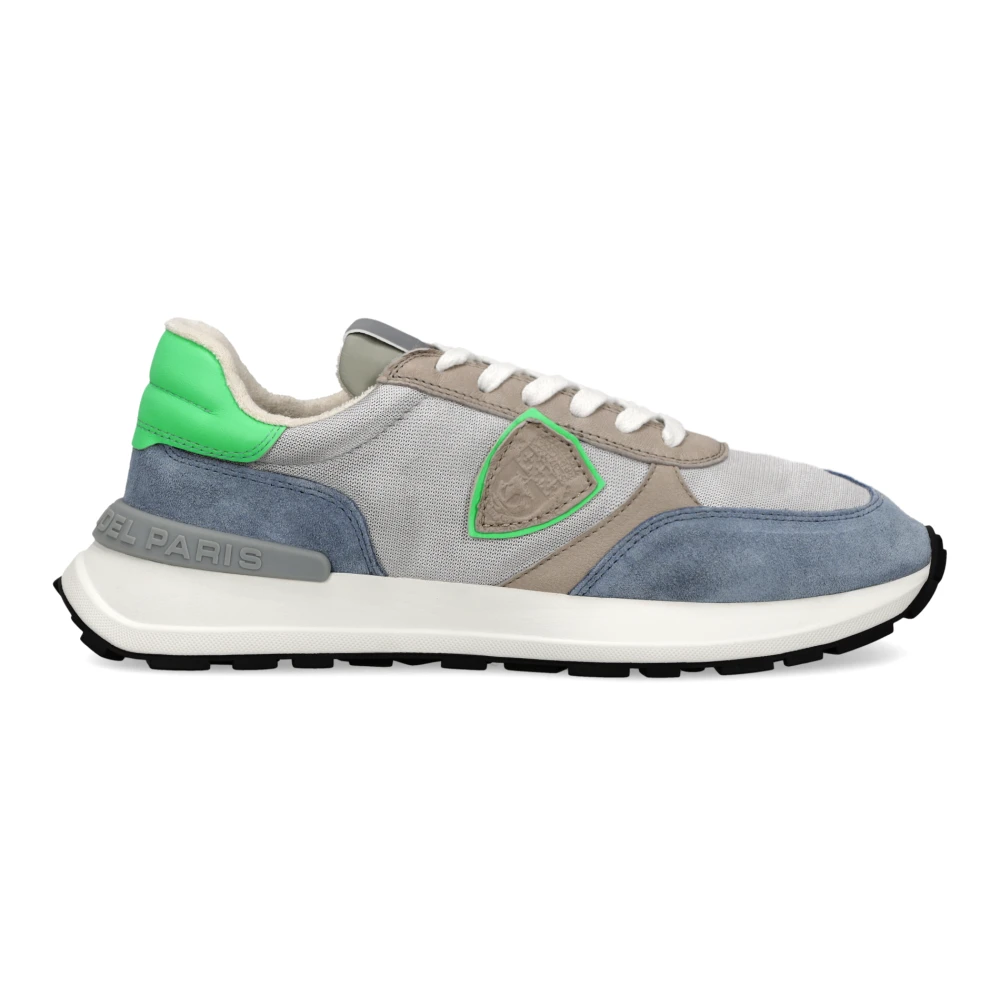 Philippe Model Men's Multicolor Sneakers, 9 Uk, Antibes Running Sneaker