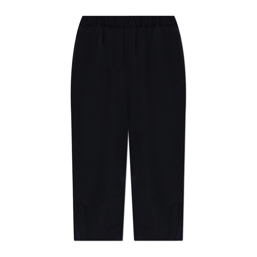 Comme des Garçons Losse wollen broek Blue Dames