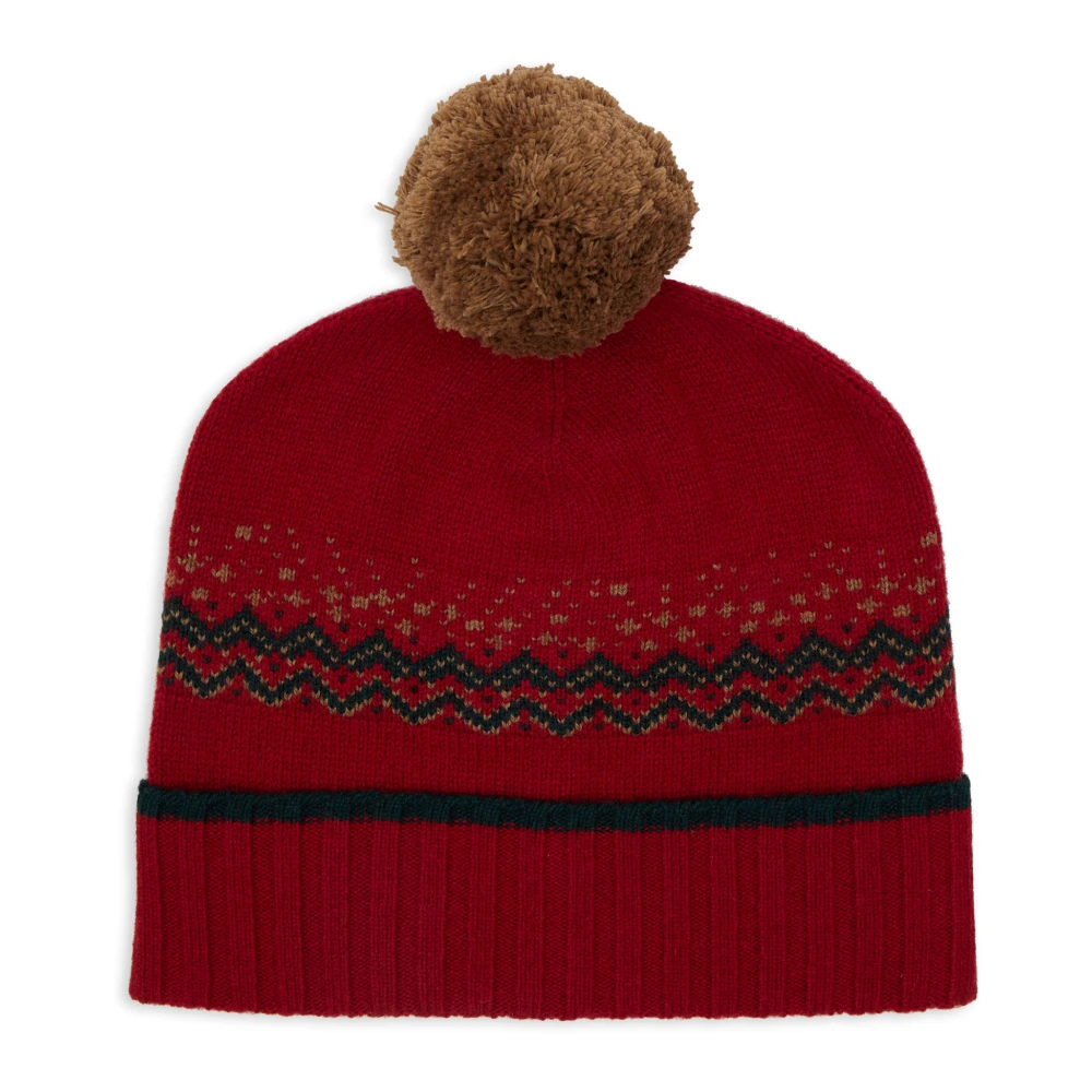 Gallo Kerst Muts met Rode Boord Red Unisex