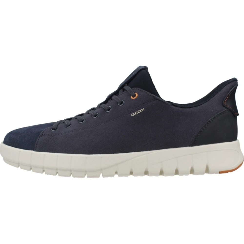 Geox Hombre Azul Zapatos, Talla: 44 Eu