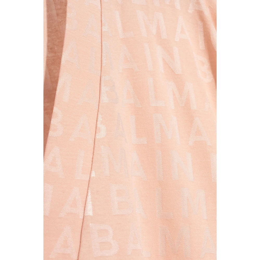 Balmain Korte strandjurk Pink Dames