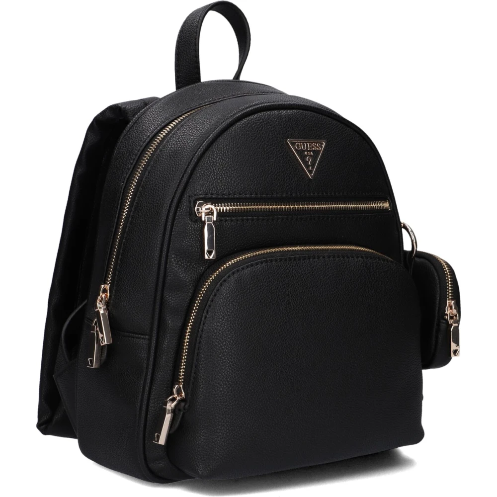 Guess Power Play Tech Backpack Zwart Black Dames