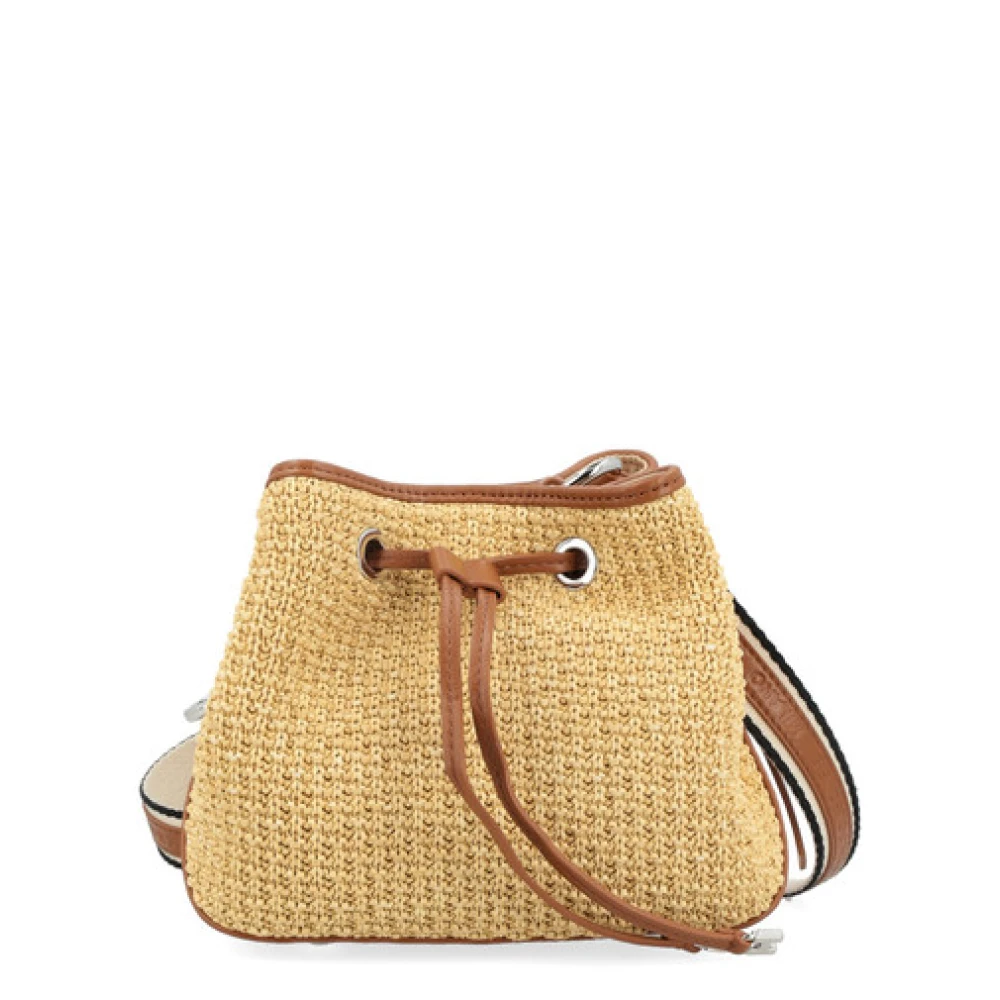 Hogan Mini Raffia Stijl Handtas Brown Dames