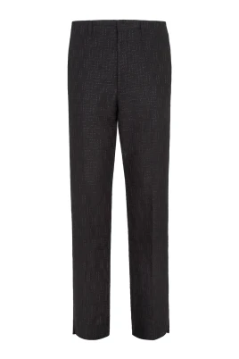 Monogram Jacquard Skräddarsydda Byxor